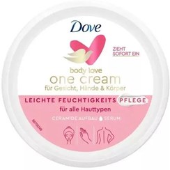 کرم مرطوب کننده24 ساعته دست و صورت و بدن داو مدل Dove Body Love One Cream Light Moisturizer حجم 75 میل
