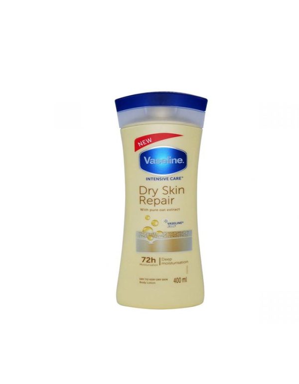 لوسيون بدن وازلين – Vaseline مدل dry skin repair با حجم 400ml